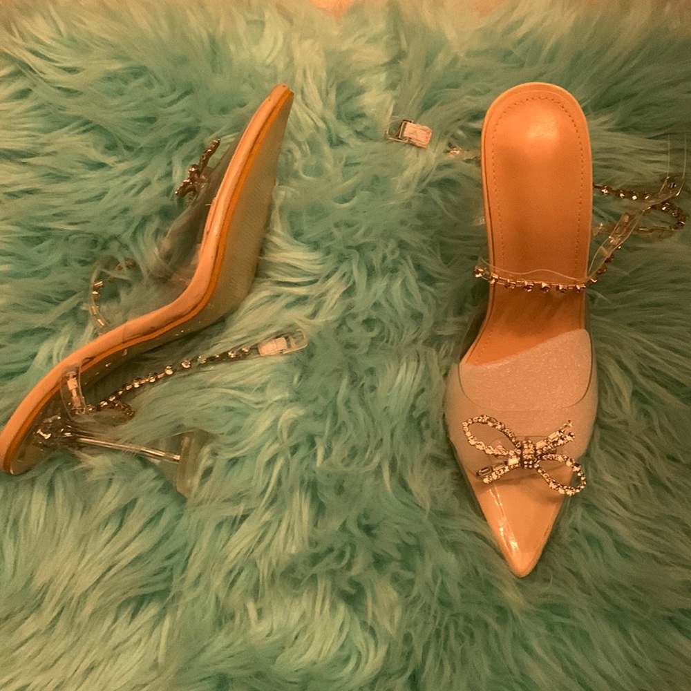 Shoes size 8 but run small.